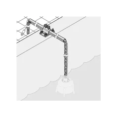 Stainless steel chain mount kit for SONATAX sc