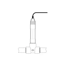 CPVC Flow-Through Mount Assembly Hardware for pHD Differential Sensors