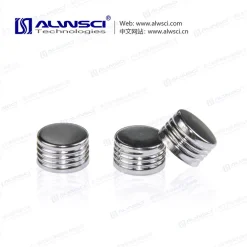 Nắp kim loại kín miệng, màu bạc 18mm