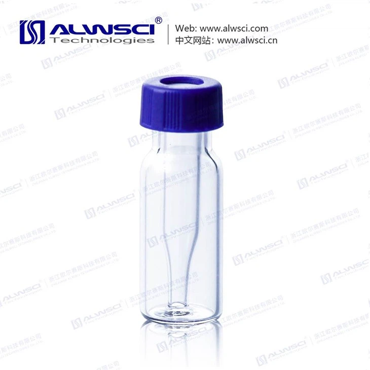 2ML 9-425 Clear Glass Screw Vial With 0.2ML Micro Insert Vial Kit Packing