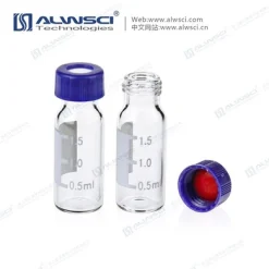 2ML 9-425 Lọ vít trong suốt được chia độ với bộ đóng gói tại chỗ đánh dấu