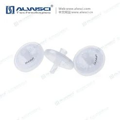 Đầu lọc xi lanh màng CA thân hàn 0.45μm