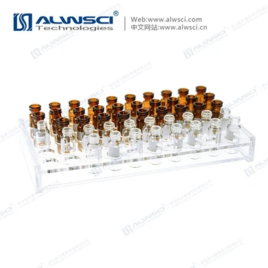 Giá mica trong suốt đựng lọ vial