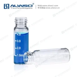 Lọ thủy tinh trong suốt 4ML 13-425 có vạch chia độ có đánh dấu