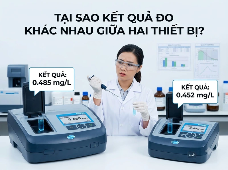Tại Sao Hai Thiết Bị Phân Tích Cho Kết Quả Khác Nhau?